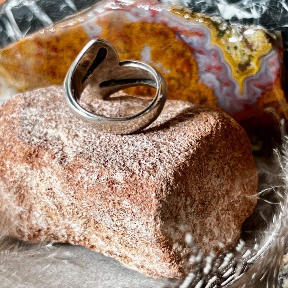 Size 7 Ring Native American Ring - image 5